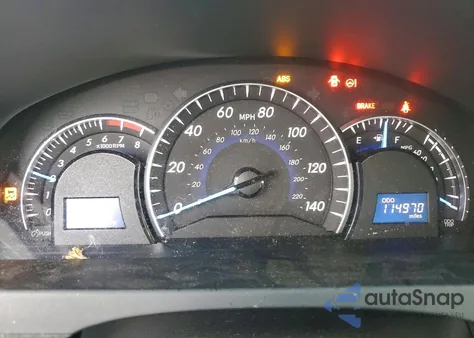 2014 Toyota Camry L z USA, uszkodzony, nr VIN 4T4BF1FK6ER398547